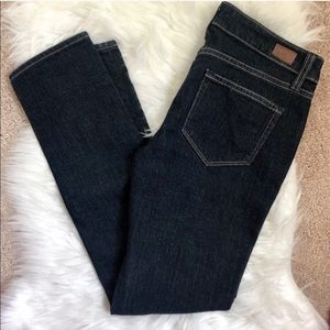 Paige Jimmy Jimmy Skinny Dark Wash Jeans Size 26.